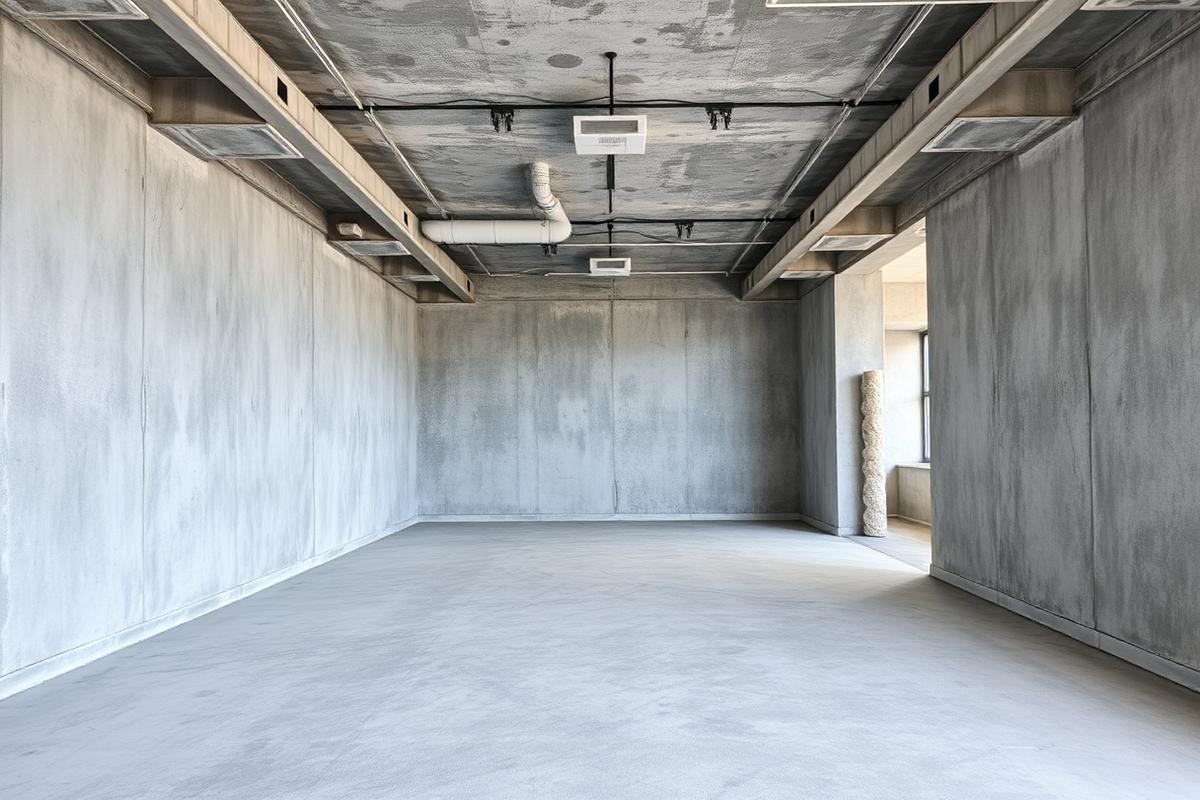 Executive office fit-out — before